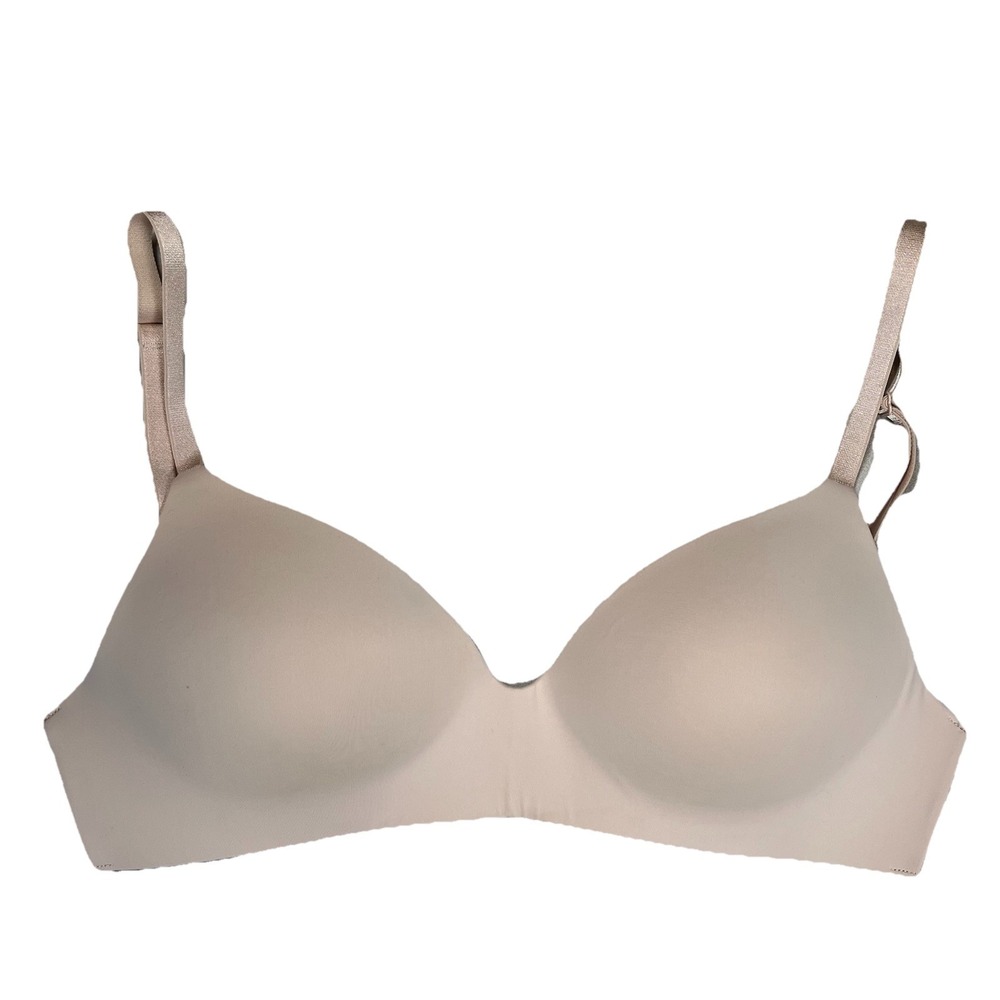 Victoria's Secret 32DD Beige T-Shirt Lightly Lined Wireless Bra